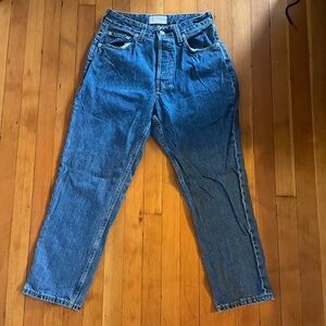 Everlane Women’s Straight Leg Medium Wash Jeans